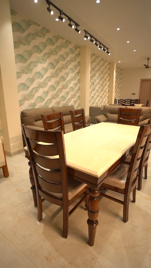 Premium 6 Seater Dining Table Set Kanpur